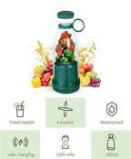 Portable Mini Juice Blender | USB Rechargeable Smoothie Maker