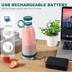 Portable Mini Juice Blender | USB Rechargeable Smoothie Maker